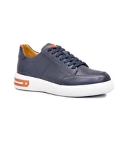 Libero L3787 Erkek Eva Antik Deri Casual Ayakkabı (Lacivert)
