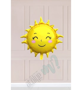 Gülümseyen Güneş Folyo Balon