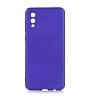 Lexroo Galaxy A02 Kılıf Premier Silikon Kılıf - Saks Mavi