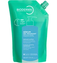 Lexroo Sebium Foaming Gel Karma Yağlı Ciltler Temizleme Jeli Yeniden Dolum Paketi 400ml