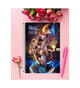 The Promised Neverland Anime Defter 1 Adet Özel Tasarım A4 Boyutu 21*29 Cm Telli Çizgili Defter