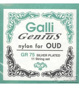 Galli GR-75 Beyaz Naylon Ud Teli  Geleneksel Yumuşak Tını İpeksi Yüzey Rahat Parmak Geçişleri