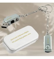 KİŞİYE ÖZEL 16 GB 2.0 METAL FLAŞ BELLEK ANAHTARLIK