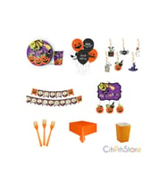 Halloween Cadılar Bayramı Parti Seti 8 Kişilik