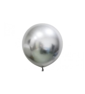 BALON KROM PARLAK JUMBO 24 İNC GÜMÜŞ PK:3-