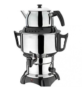 Armağan Elektrikli Çelik Semaver 3,5 Lt Inox Armağan