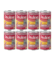 Proline Somonlu Yetişkin Kedi Konservesi 400 Gr*8 Adet (Kahverengi)