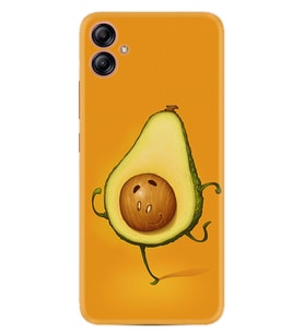 Samsung Galaxy A05 Kılıf Resimli Desenli Silikon Platinium Series Dance Avokado 1878