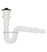 Northcity Lavabo ve Evye Sifonu 50 mm Çıkışlı - Sızmasız ve Kolay Montaj