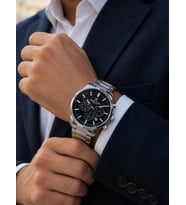 Daniel Klein Damat Ve Takım Elbiseye Özel 2 Yıl Garantili Çelik Kordon Erkek Kol Saati VS.BLKT.1013