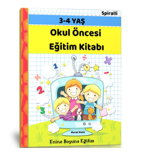 3-4 Yaş Okul Öncesi Eğitim Kitabı