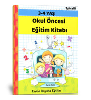 3-4 Yaş Okul Öncesi Eğitim Kitabı