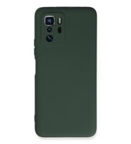 Newface Xiaomi Poco X3 GT Kılıf Nano içi Kadife Silikon - Koyu Yeşil