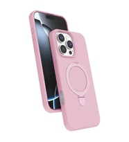 Apple İphone 16 Pro Regal Magsafe Standlı Kapak - Açık Pembe
