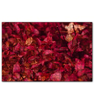 Cakapuzzle Kızıl Sonbahar Yaprakları 120 Parça Puzzle Yapboz MDF (Ahşap)