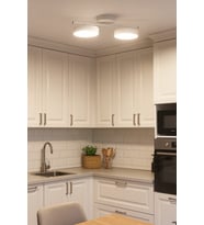 Modern Beyaz Ledli Tual Salon ve Giyinme Odası Aydınlatması (2'li)