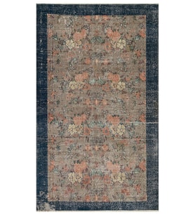Benzersiz El Yapımı Vintage Halı 143x241 cm 10110