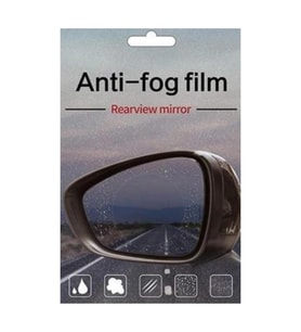 Vos Versa Araç Ayna Yağmur Kaydırıcı ve Cam Buğu Önleyici Film Şeffaf Beyaz VVHM00011