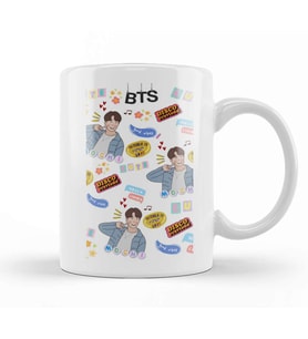 Cute Bts Jimin 01 Kupa Bardak Porselen