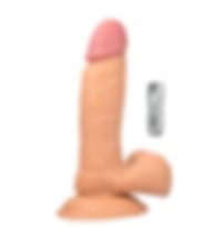 River World 19 cm'lik Gerçekçi Dildo Pe nis Titreşimli Vantuzlu