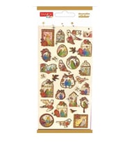 TANEX KIDS TNX-5020 DEKOTARİF ETİKETLER - KABARTMALI DAMLA KUŞLAR SERİSİ - 1 ADET
