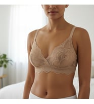Kadın Giyim Desteksiz Balensiz Dantel Bralet Sütyen BB2789