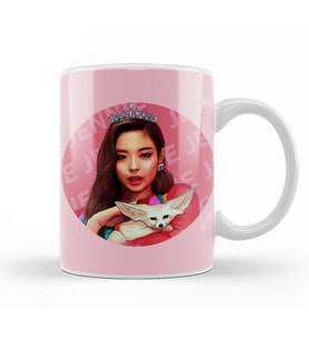 Kpop Jennie Black Ddu Du Ddu Du Kupa Bardak Porselen
