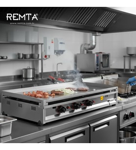 Remta 120 cm Pleyt Izgara Doğalgazlı CE