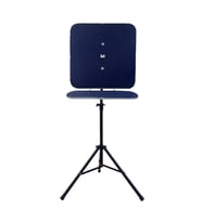 Raf Düzenekli Tripod Ayaklı Kare Dart Arkalık. (Lacivert)