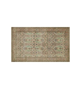 Benzersiz Eskitme El Yapımı Halı 167x279 cm 8954