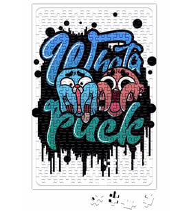 Gumball What'a Fuuck Puzzle 240 Parça Yapboz
