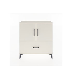 Arges Şifonyer 2 Raflı Tek Çekmeceli 2 Kapaklı 88x30x96 Aytaşı-Aytaşı