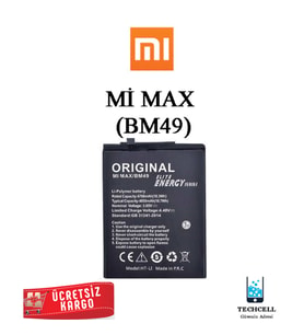 Xiaomi Mi Max Bm49 Batarya Pil