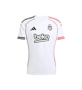 Adidas Erkek Beşiktaş Jk 25/26 İç Saha Forması Erkek Beşiktaş JK 25/26 İç Saha Forması JD1418 Beyaz