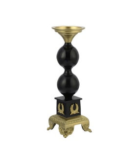 Vitale Bern Şamdan Siyah Gold 40 cm AK.IU0419