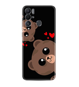 Tecno Pova Neo Kılıf Silikon Desen Özel Seri Love Animals 1780