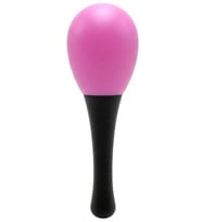 Temel Plastik Marakas Ritim Aleti Pembe 13 cm