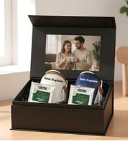 Kişiye Özel Premium İsimli Çelik Termos Seti, Tek Kullanımlık Filtre Kahve, 2'li Termos, Kahve Seti, Seyahat Termosu Çiftlere Özel İsimli/Kişiye Özel Çelik Termos Seti