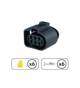 Gaz Kelebeği Soketi 6 Pin Kablosuz