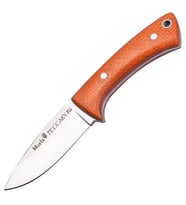 Muela Peccary Kanvas Micarta Sap 7cm Turuncu Bıçak