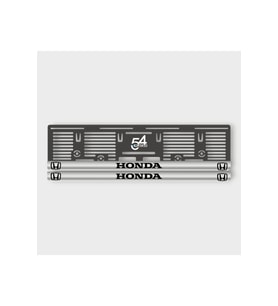 H'ONDA LOGO GÜMÜŞ PLEKSİ ARABA PLAKALIĞI