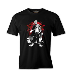 Tokyo Revengers - Mikey and Draken Siyah Erkek Tshirt