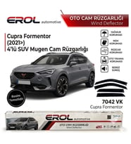 CUPRA FORMENTOR (2021>) 4'LÜ SUV MUGEN CAM RÜZGARLIĞI