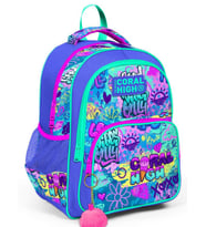 Coral High Lavanta Yeşil Pembe Grafiti İlkokul Okul Sırt Çantası - Kız Çocuk