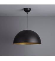 MYLİGHTS METAL SARKIT RUSTİK RETRO  28 CM SİYAH  İÇİ SARI AVİZE 