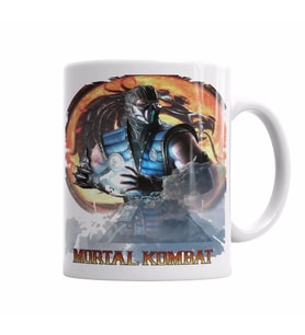 SUB ZERO MORTAL KOMBAT GAME Kupa Bardak Porselen