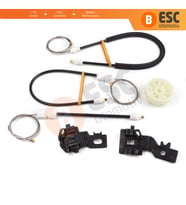 Nissan Qashqai MK1 J10 2006-2013 80771JD000 İçin Elektrikli Ön Sol Cam Kriko Tamir Seti