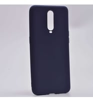 Oppo RX17 Pro Uyumlu Kılıf Zore Premier Silikon Kapak (Lacivert)