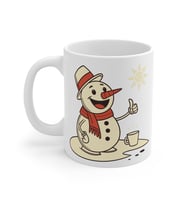 Sunny Snowman Coffee Mug  - Komik Hediye Kupa  Ofis Arkadaşına Harika Hediye