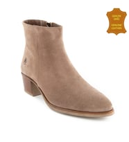 Hush Puppies Befasi 725011 Gerçek Deri, Anatomik, Kadın Bot Koyu Bej